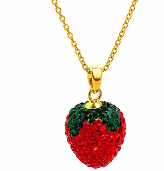 Heavenly Berries gold Necklace Mia Roses Jewel Haus