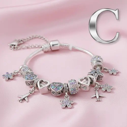 Bracelet C - Multicolor Charms