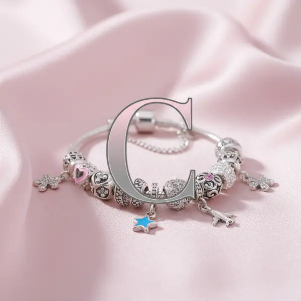 Bracelet Option C - Multicolor Charms