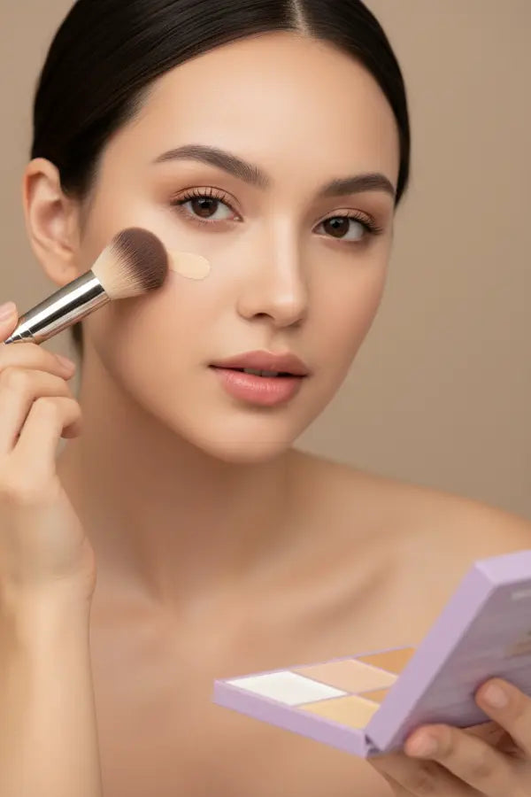 Model Applying Concealer 1