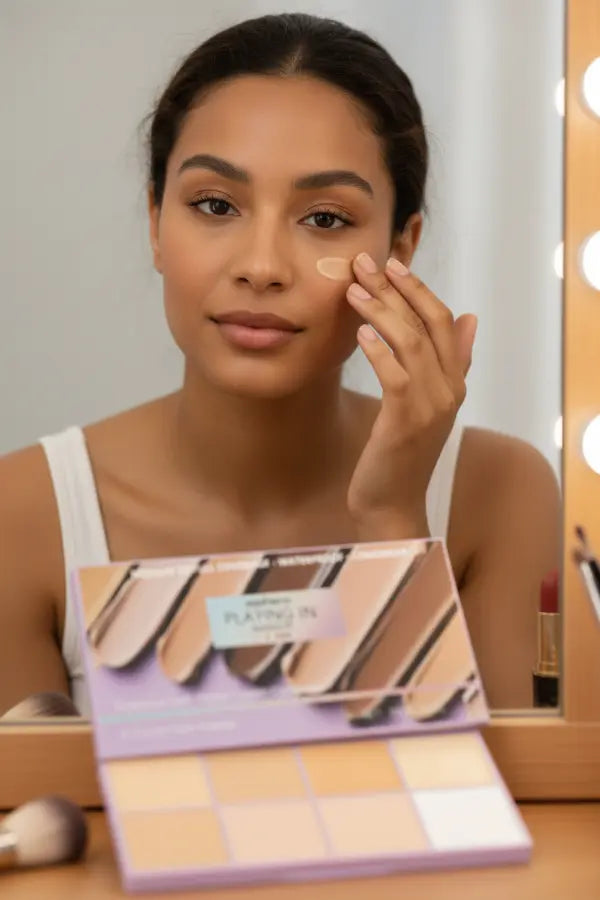 Model Applying Concealer 2